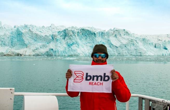 BMB has REACHed the NORTH POLE!!!